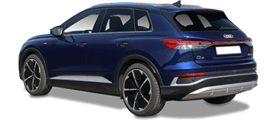 Audi Q4 e-tron leasen - rear angle - DirectLease